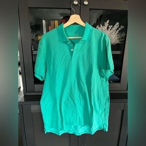 J Crew Men’s Medium Polo Shirt Green